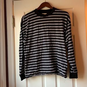 Striped long sleeve tee